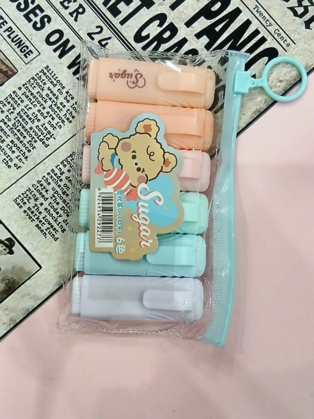 هایلایتر خرس کوچولو برند Qesefun